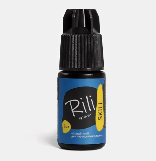 Черный клей Rili "SKILL", 3 мл