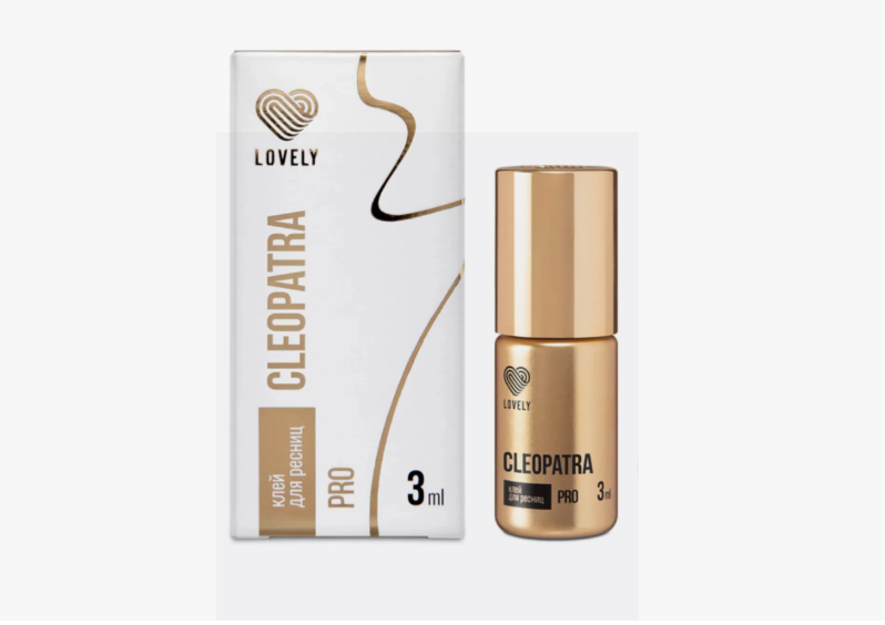 Клей чёрный Lovely "Cleopatra", 3 мл