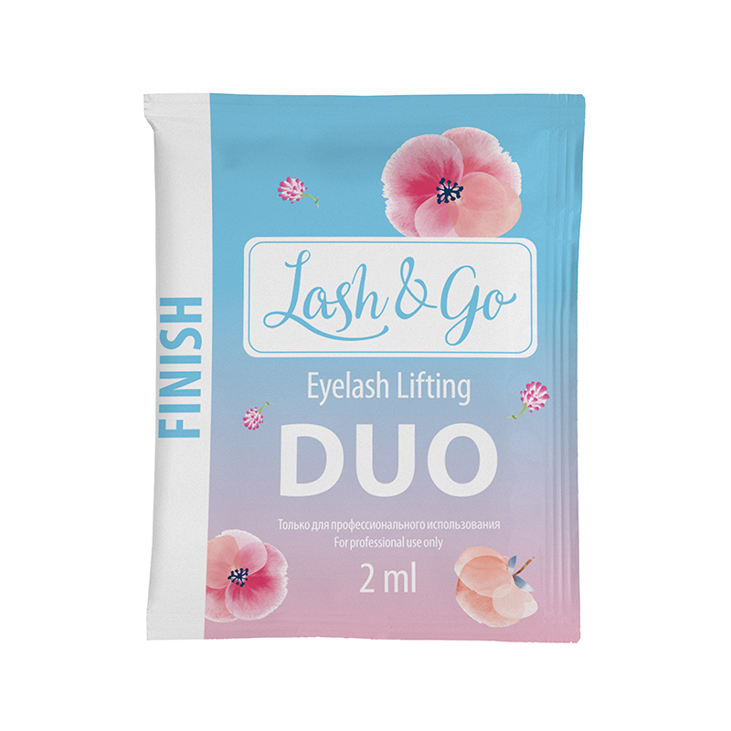 Состав для ламинирования Lash&Go DUO Finish в саше (2 мл) Состав для ламинирования Lash&Go DUO Finish в саше (2 мл)