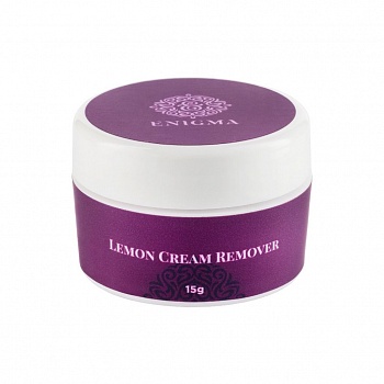 Кремовый ремувер Enigma с ароматом лимона (15 мл)