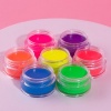 Паста неоновая для бровей NEON PASTE, 5 ГР EVABOND NEW (желтая)