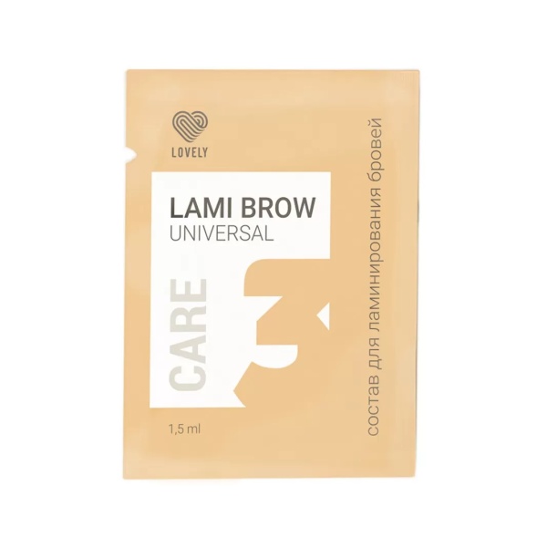 Состав для ламинирования бровей LAMI BROW UNIVERSAL , № 3 CARE, 1,5 мл