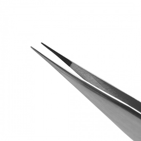 Пинцет для наращивания ресниц Lovely прямой Nfline (nano-fiber line)