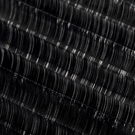 Ресницы чёрные LA VUE BLACK, MIX , 16 линий