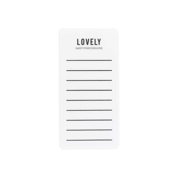 Планшет для ресниц Lovely № 3 белый