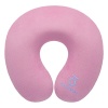 Подушка под шею Neck memory foam (розовая)