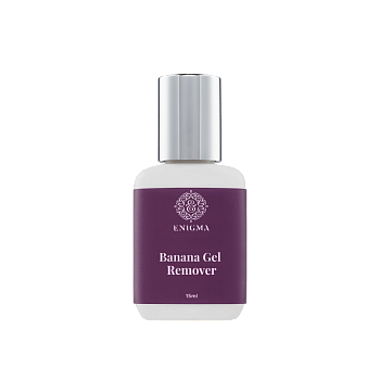Гелевый ремувер Enigma с ароматом банана (15 мл)