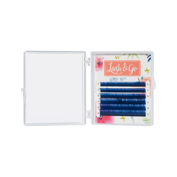 Цветные ресницы Lash&Go (микс) 6 линий
