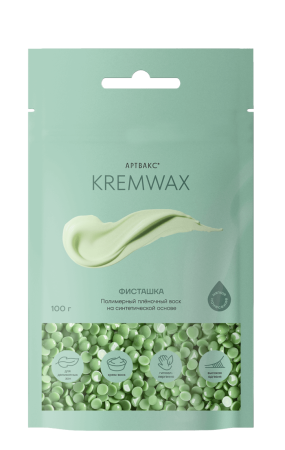 Воск для депиляции Артвакс KREMWAX Фисташка 100гр Воск для депиляции Артвакс KREMWAX Фисташка 100гр