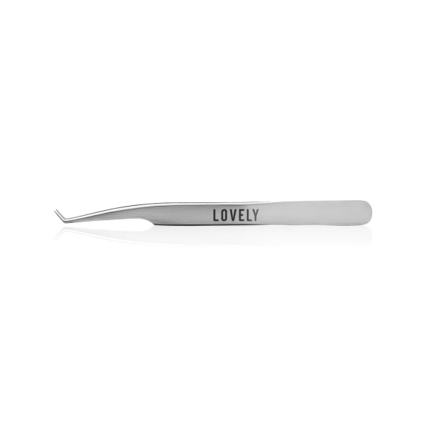 Пинцет для наращивания ресниц Lovely тип L (5 мм) Stiff