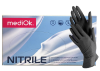 Перчатки mediOk нитриловые смотровые, цвет Черный, размер XS