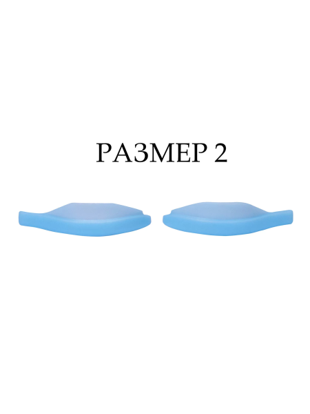 KATYA_VINOG мягкие валики для ламинирования, небесно-голубые, размер №2