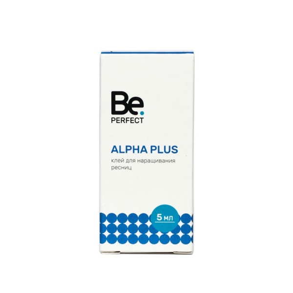 Клей для ресниц  Be Perfect "Alpha Plus" 5 мл