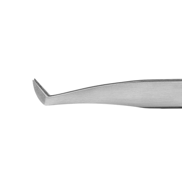 Пинцет для наращивания ресниц Rili, серия NanoFiber, тип Круглый сапожок