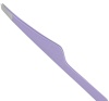 Пинцет для бровей Solinberg G809з, lavender, (ручная заточка) наклонное окончание с четкими гранями