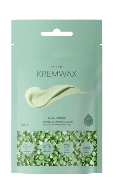 Воск для депиляции Артвакс KREMWAX Фисташка 100гр