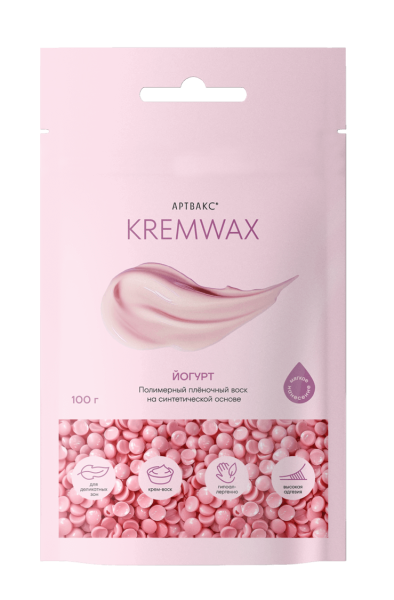 Воск для депиляции Артвакс KREMWAX Йогурт 100гр