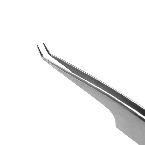 Пинцет для наращивания ресниц Lovely тип L (5 мм) Nfline (nano-fiber line)