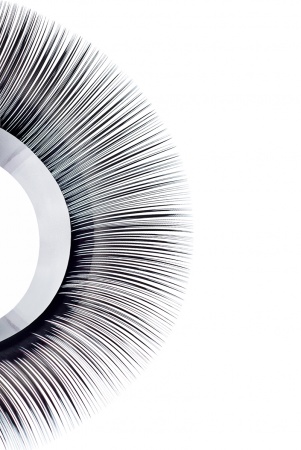 Черные ресницы ENIGMA  light MIX 16 линий