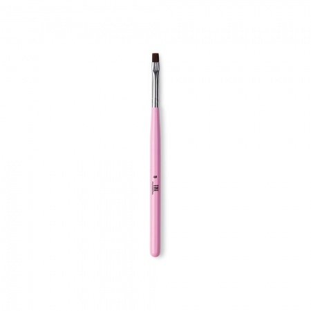 Кисть TNL квадратная №4 розовая